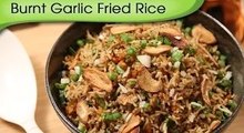 Burnt Garlic Fried Rice | Chinese Main Course Recipe | Ruchi's Kitchen