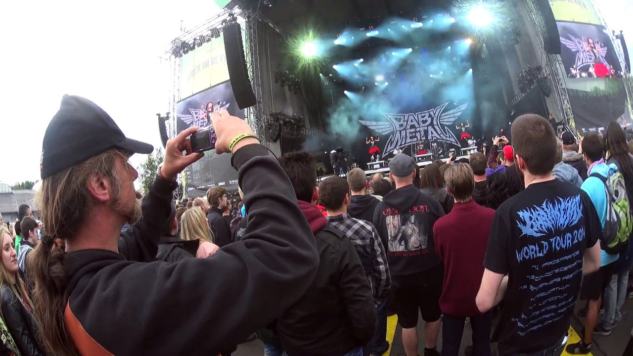 Danke Deutschland! 30Mai2015  BABYMETAL in ROCK IM REVIER(HD) 10of10 Ijime Dame Zettai