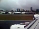 Aterrizaje en Guatemala con Iberia.  Landing in Guatemala City with Iberia.