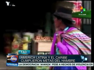 Latinoamérica y el Caribe, referente en la lucha contra el hambre
