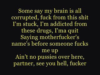 Eminem - Hail Mary ft. 50 Cent, Busta Rhymes (Lyrics On Screen) (Ja Rule Diss))