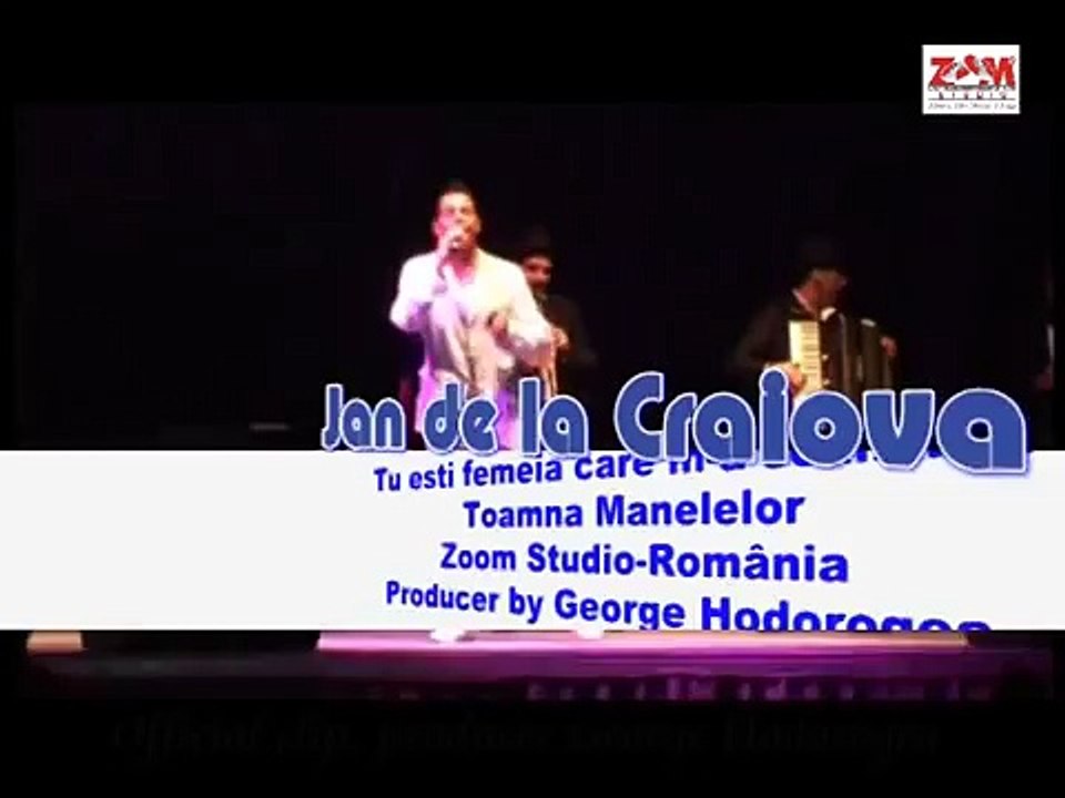 Jean de la Craiova - Tu esti femeia care m-a schimbat, live Zoom Studio
