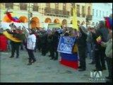 Cuenca también fue escenario de protestas