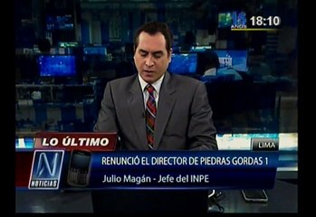 INPE confirmó la renuncia del director del penal Piedras Gordas I