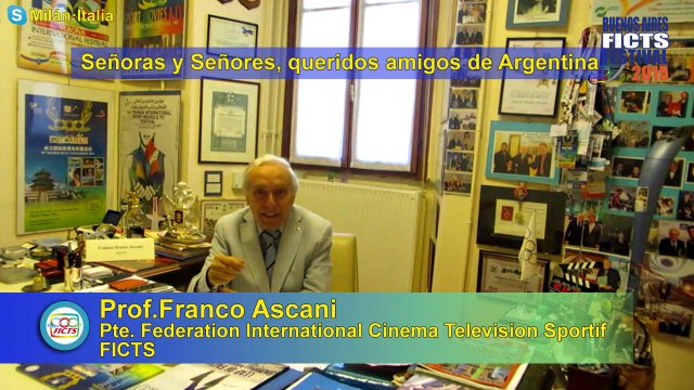 Presentación COA-BA FICTS FESTIVAL - Testimonio Presidente de la FICTS, Prof. Franco Ascani/ Anna Tarrés