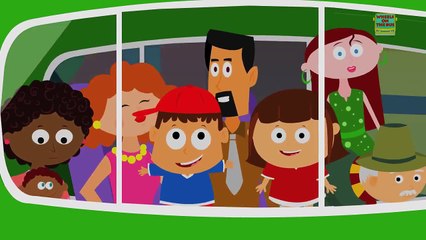 Wheel On The Bus Nursery Rhymes For Children | Kids Songs