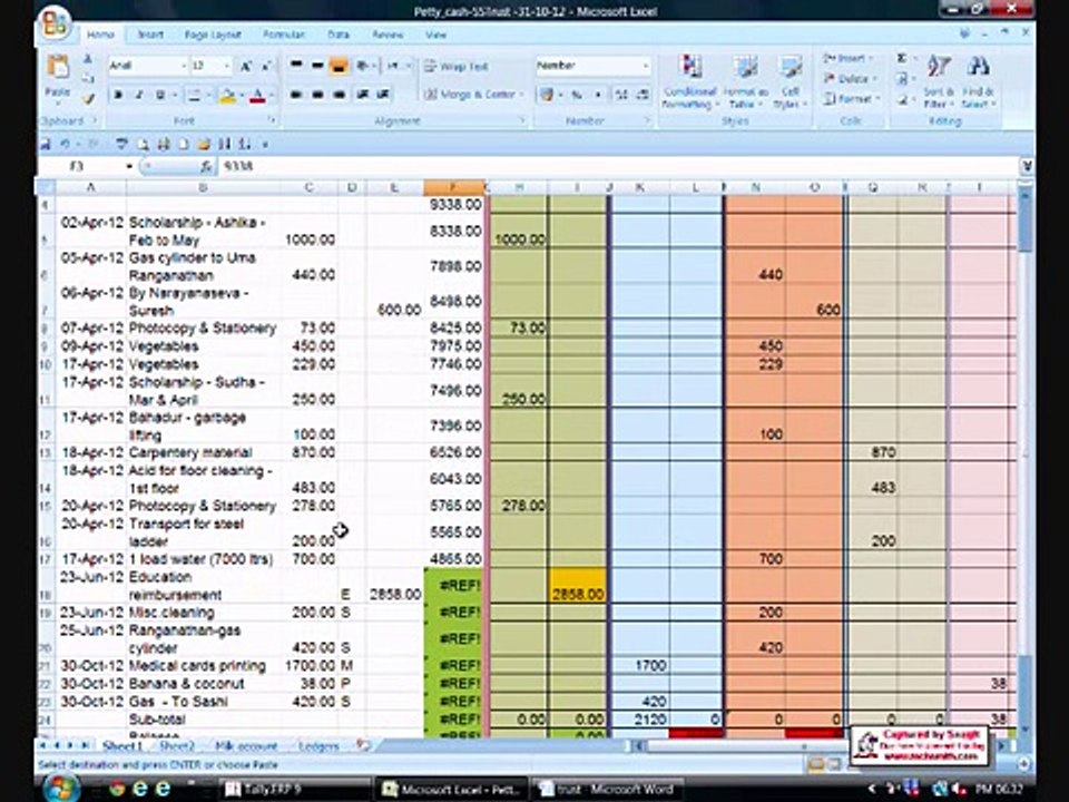 How to maintain charitable Trust accounting in tally