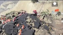 Mexico highway collapse: Scenic road sinks after series of small earthquakes