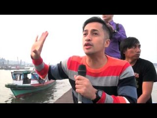 Irfan Hakim Merasa Nikmat Makan di Pasar Terapung