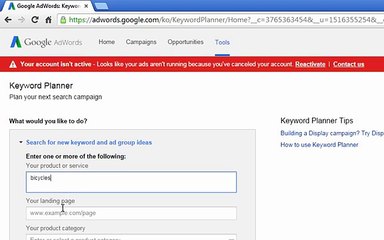 42.Kickin It Old School Google's Keyword Planner