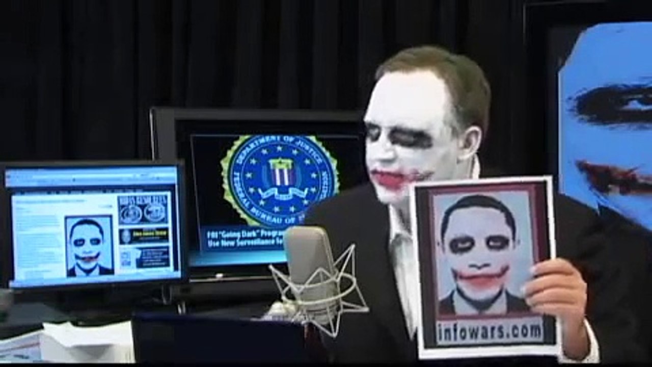Obama is the Joker - aka Barry Soetoro - aka Alex Jones 1 of 3