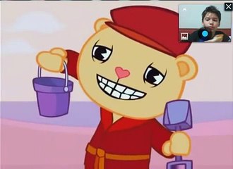 Reto | Ver 8 capitulos seguidos de Happy tree friends comiendo  :)
