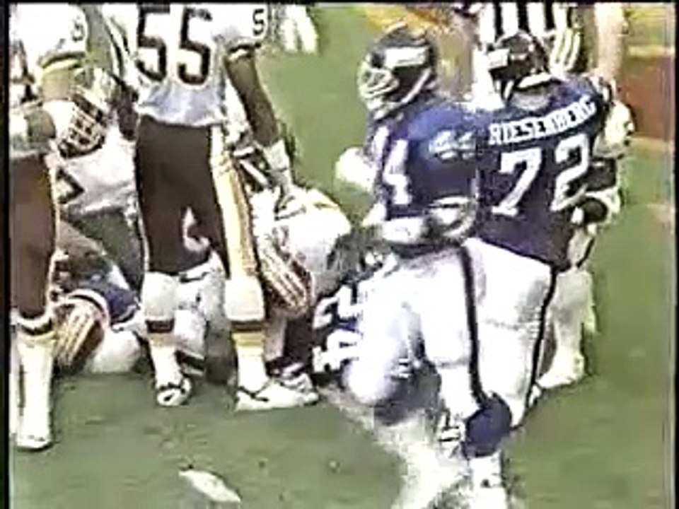 OJ Anderson TD vs Redskins