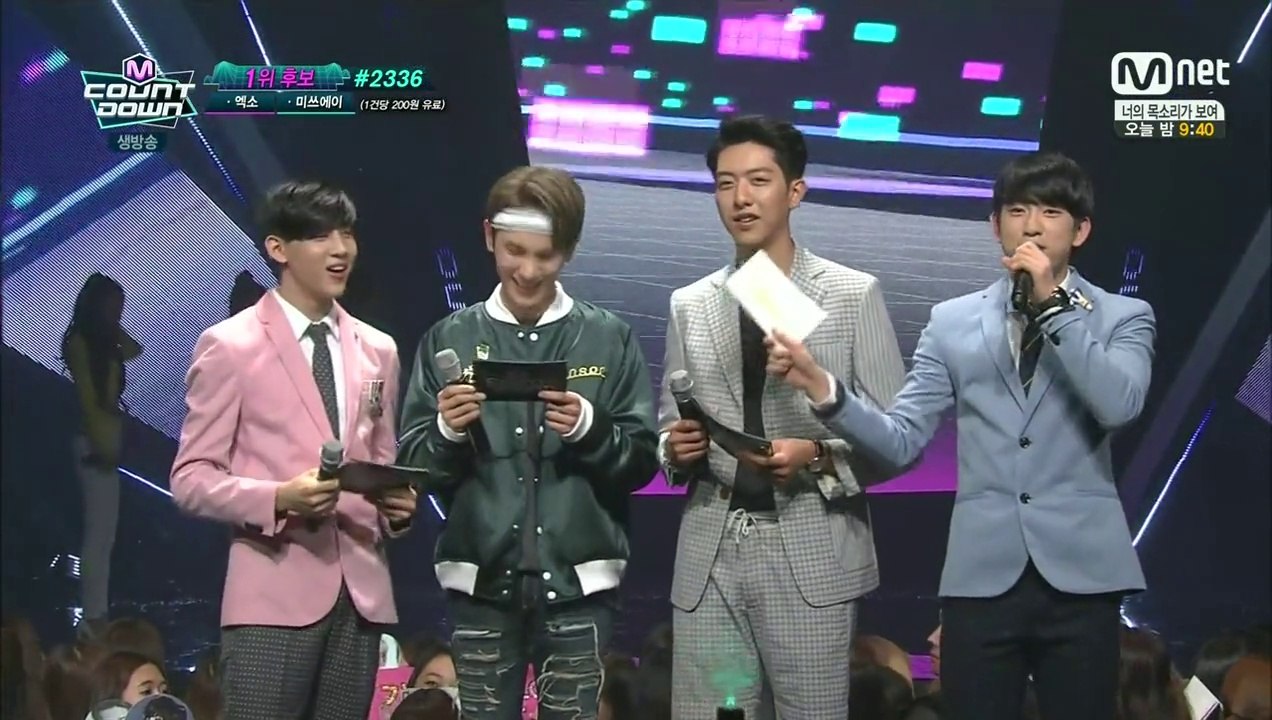 150409 Mnet M!Countdown Key MC Cut_뭉클1080p