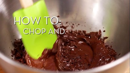 Chop & Melt Chocolate | Cooking How To | Food Network Asia