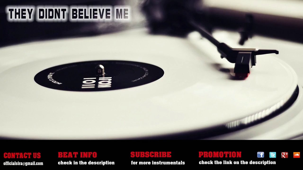 "They Didnt Believe Me" Hip/Hop Instrumental Old School (The Alchemist Type Beat)