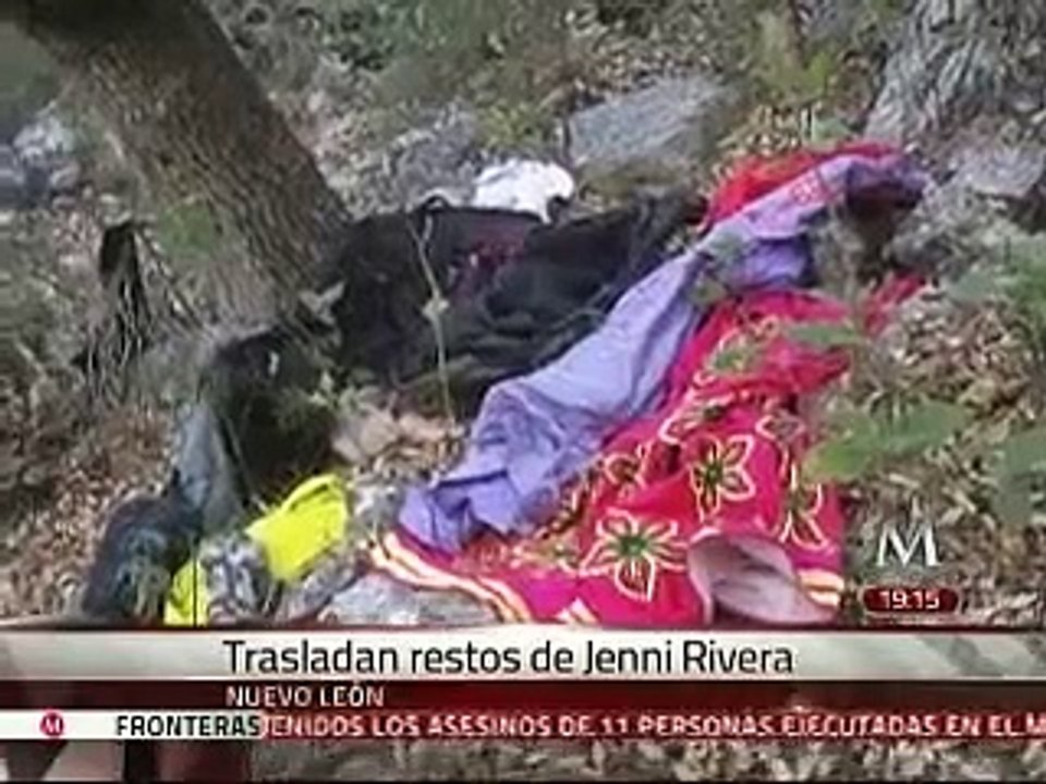 Trasladan restos de Jenni Rivera para pruebas de ADN