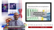 Recombinant DNA and its Applications   Applications of Recombinant DNA Technology tutorial