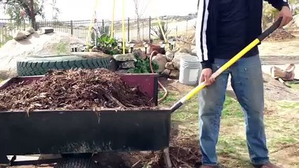 Haciendo planteros con neumáticos o llantas usadas