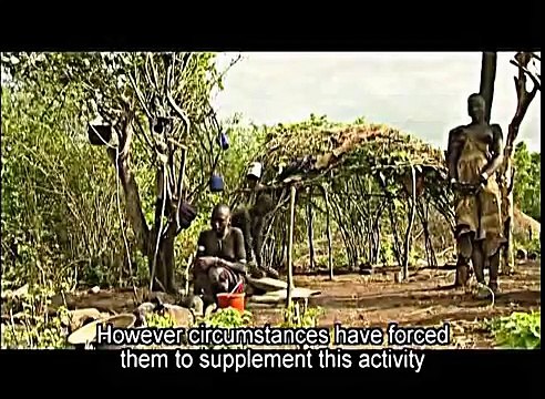 Mursi people, native african tribe