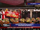 UP grads protest during graduation ceremonies