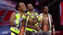 LUCHA COMPLETA- Randy Orton & Roman Reigns vs The New Day 2-on-3 Handicap Match - Raw ᴴᴰ