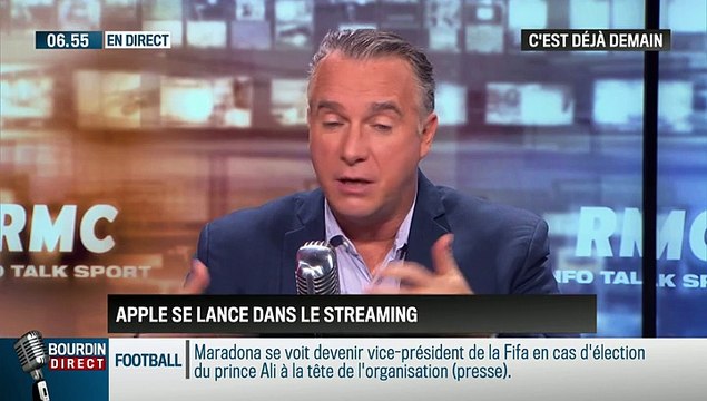 La chronique de Frédéric Simottel: Apple se lance dans le streaming musical - 09/06