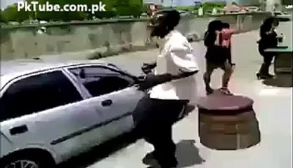 Amazing Style of Sitting in the Car