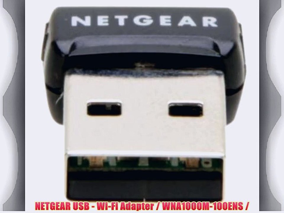 NETGEAR USB - Wi-Fi Adapter / WNA1000M-100ENS /