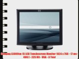 Compaq L5009tm 15 LCD Touchscreen Monitor 1024 x 768 - 17 ms - 400:1 - 225 Nit - VGA - 3 Year