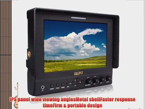 Lilliput 663 (HDMI input)7 Field Monitor for DSLR