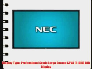 NEC P402 40-Inch Screen SPVA Monitor