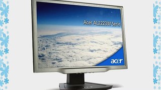 Acer AL2223W - LCD display - TFT - 22 - widescreen - 1680 x 1050 - 300 cd/m2 - 800:1 - 5 ms