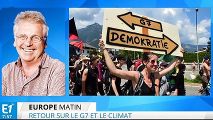 Manifestants, la bonne conscience du G7