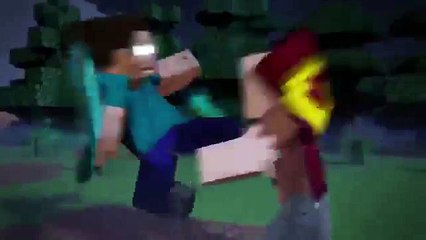 Herobrine vs Noth Minecraft Animation