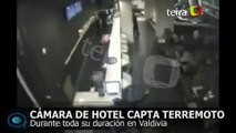 Terremoto Chile 2010 8.8 Earthquake live Footage 12th floor Hotel Valdivia.flv