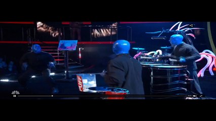 Joe Jonas joins the Blue Man Group