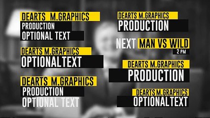 After Effects Project Files - Action Lower Third - VideoHive 8817505