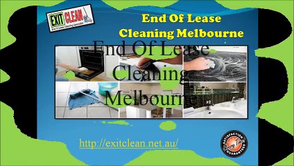 End Of Lease Cleaning Melbourne