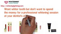 Ready for a Better Teeth Whitening System That Works and Feels Good? Whitening Lightning!