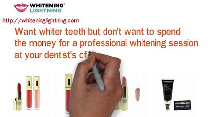 Ready for a Better Teeth Whitening System That Works and Feels Good? Whitening Lightning!
