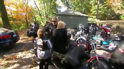Bikers ride to the rescue of abused kids and their moms