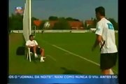 Cristiano Ronaldo on training with his father 'Luis Figo'