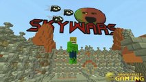 I AM A HERO - Let's Play Annoying Orange Minecraft SkyWars #4