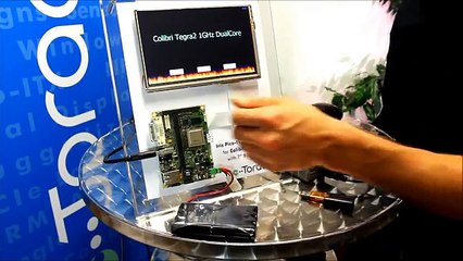 Toradex Colibri T20 System on Module Instant Boot Demo