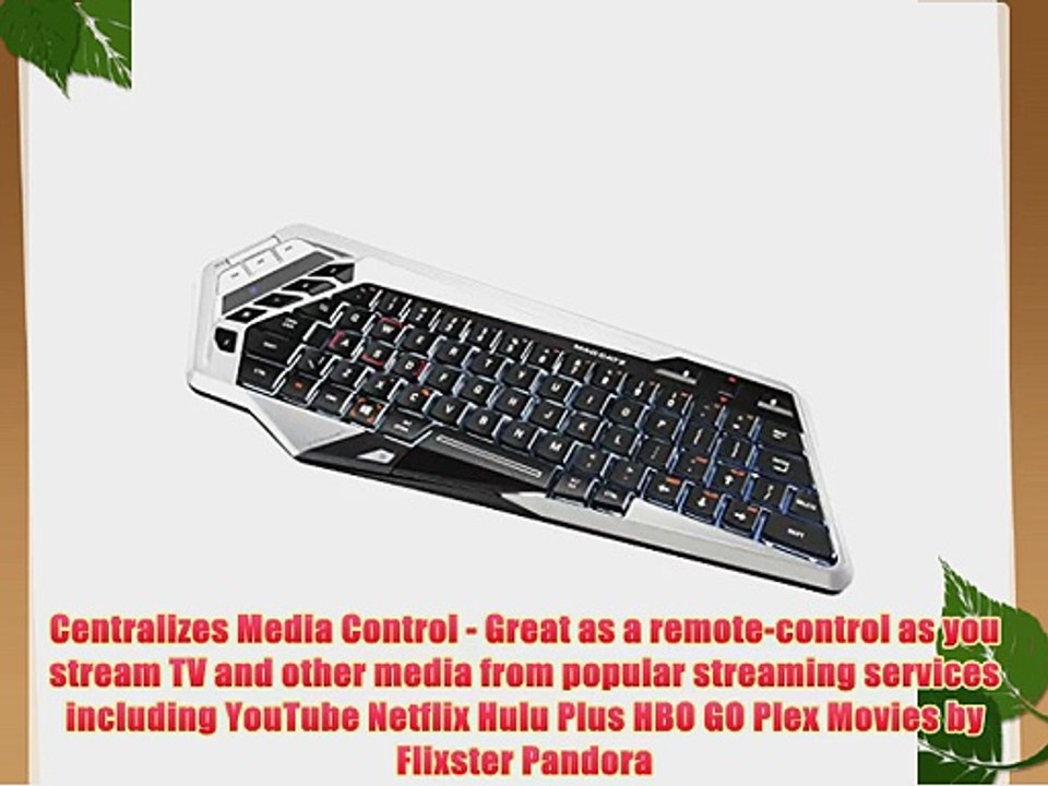 Mad Catz S.T.R.I.K.E.M Wireless Keyboard for Android and Windows Smart Devices PC and Mac -