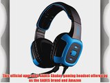 Sades Shaker Wired 7.1 Stereo Gaming Headset with Removable Noise Cancelling Mic