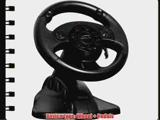 Speedlink Darkfire Racing Wheel for PC/Sony with Force Vibration Black