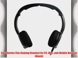 SteelSeries Flux Gaming Headset for PC Mac and Mobile Devices (Black)