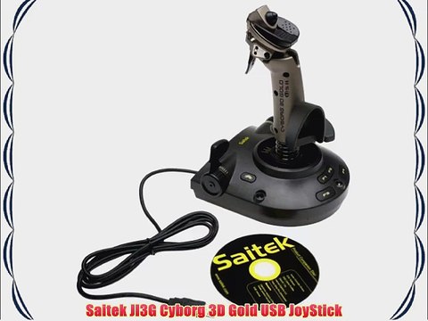 Saitek JI3G Cyborg 3D Gold USB JoyStick